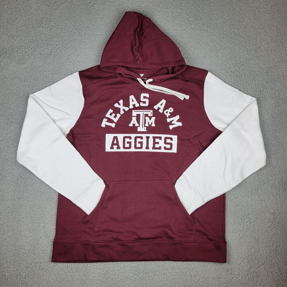 Fanatics Texas A&M Aggies Mens XL Sweatshirt Extra Point Hoodie Maroon NCAA SEC